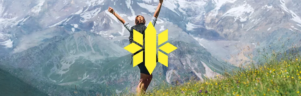 Imagen corporativa del proyecto Guies de Núria, llevado a cabo por la agencia de branding Val-Or