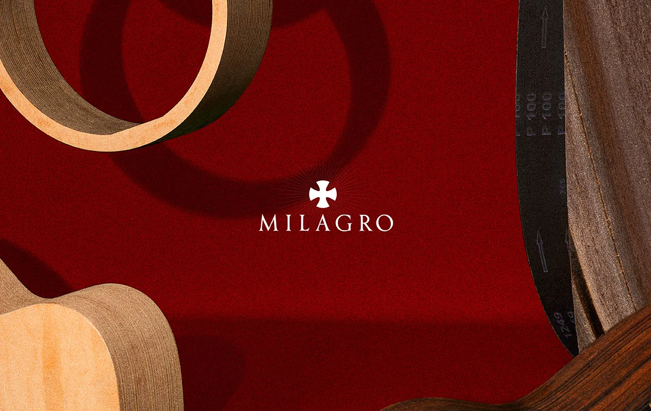 Corporate image of the Milagro project, carried out by Val-Or branding agency