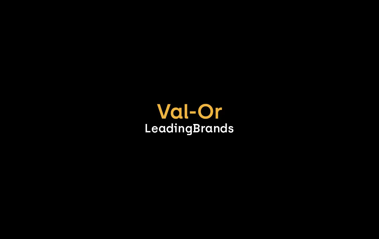 Corporate image of Val-Or branding agency